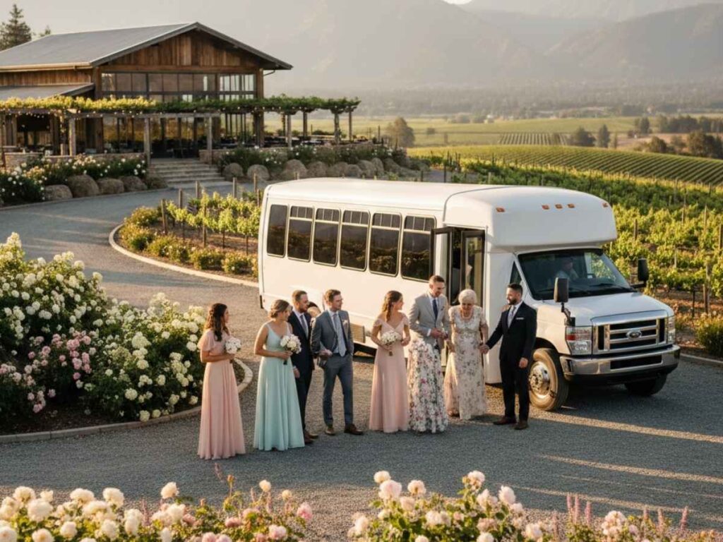 Hood River Wedding Shuttle Service