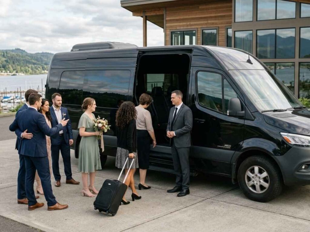Vancouver, WA Wedding Shuttle Service